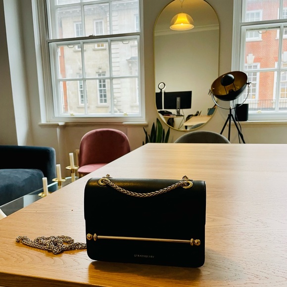 Strathberry Bottle Green East West - Picture 9 of 11